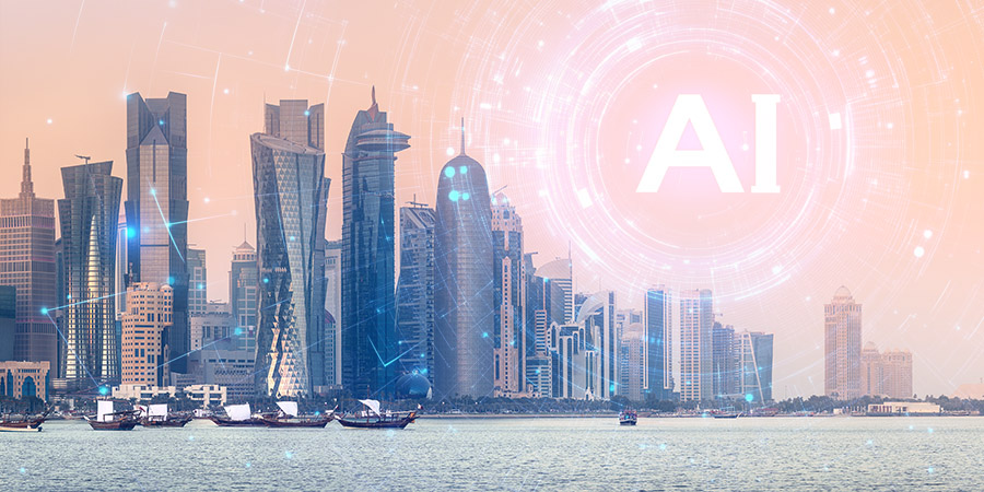 AI integration services in Qatar boosting business efficiency with automation, chatbots, and predictive analytics
